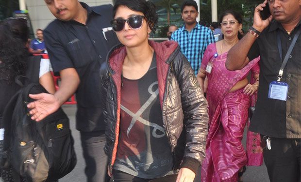 Kiran Rao spotted at airport