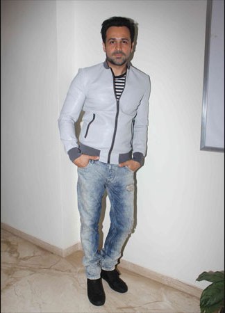 Emraan Hashmi poses for the shutterbugs at the trailer launch of 'Mr. X'