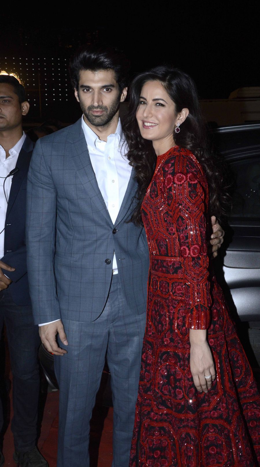 Aditya Roy Kapur and Katrina Kaif at Umang Police Show