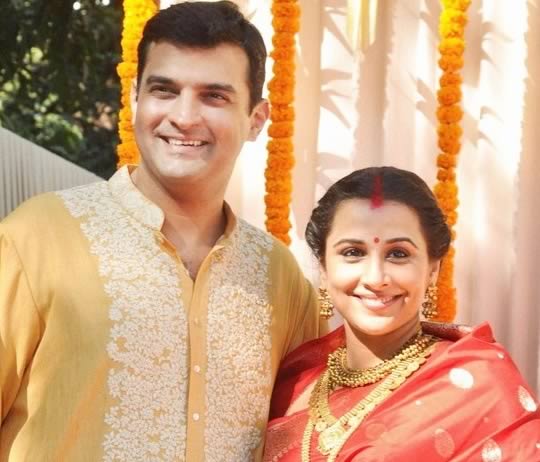 Vidya Balan marriage to Siddhartj Roy Kapur