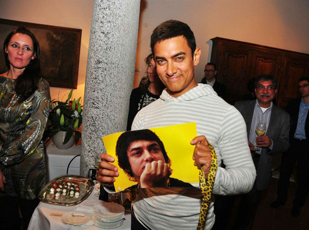Aamir Khan shoots for Dhoom 3