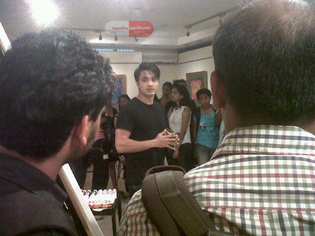 Ali Zafar Painting Aditi Rao Haydri At Promotion Event For London Paris New York 10
