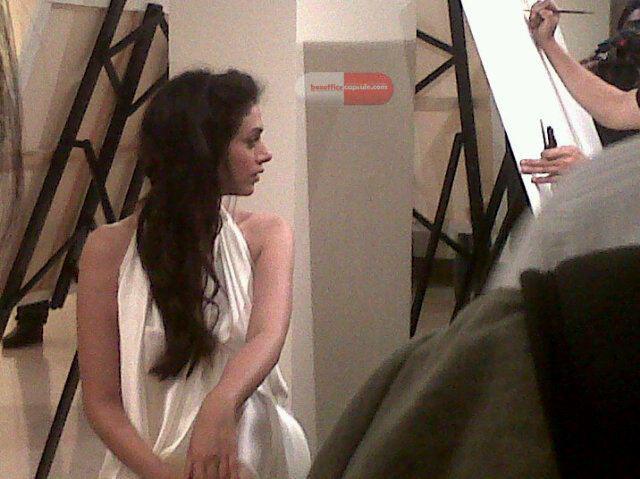 Ali Zafar Painting Aditi Rao Haydri At Promotion Event For London Paris New York 6