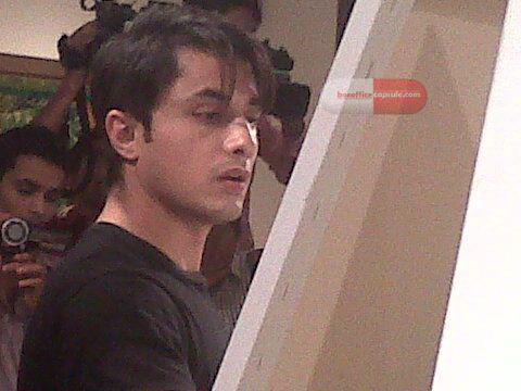 Ali Zafar Painting Aditi Rao Haydri At Promotion Event For London Paris New York 7