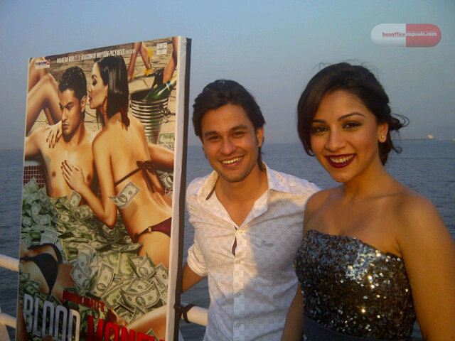 Kunal Khemu with Amrita Puri at promotional event