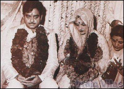 Marriage of Shatrughan Sinha