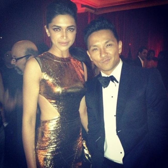 Deepika Padukone at birthday party of Karan Johar