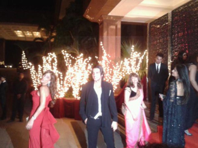 Zayed Khan at birthday party of Karan Johar