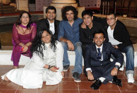 Imtiaz Ali with Filmfare team
