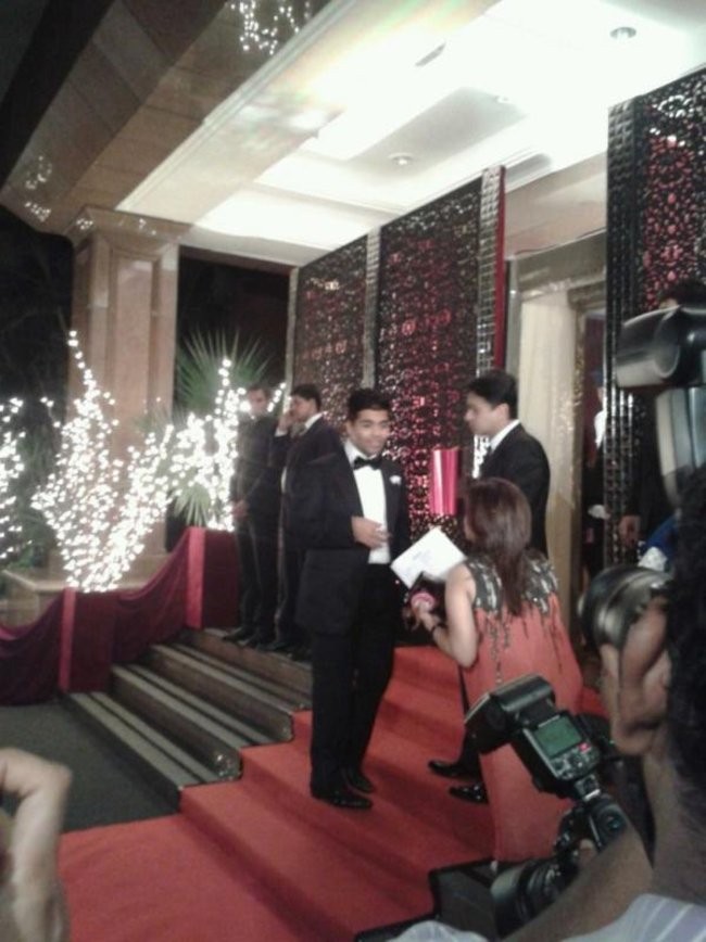 Karan Johar at birthday party of Karan Johar