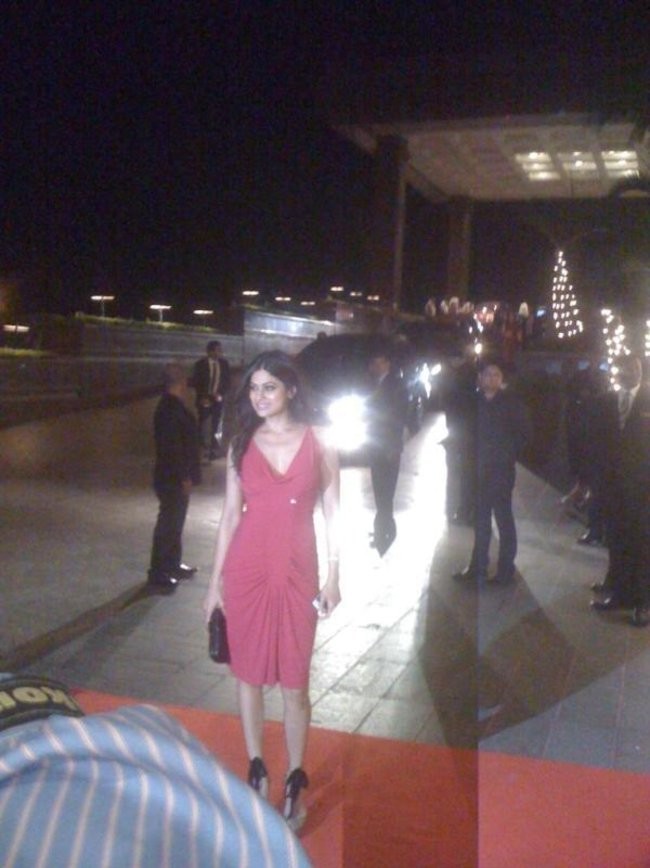 Shamita Shetty at birthday party of Karan Johar