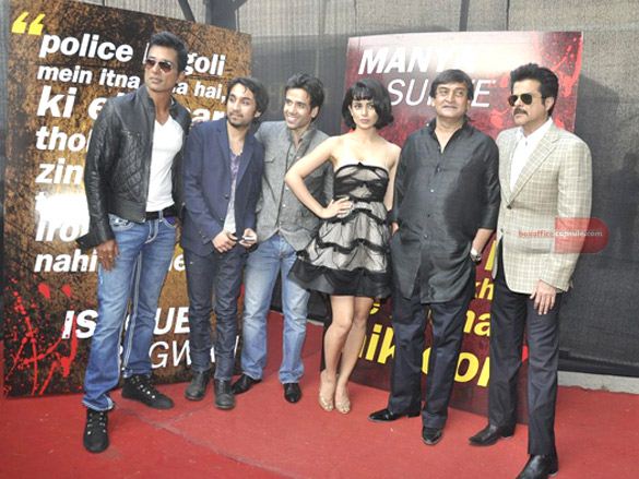 Full team at launch party of Shootout At Wadala 5