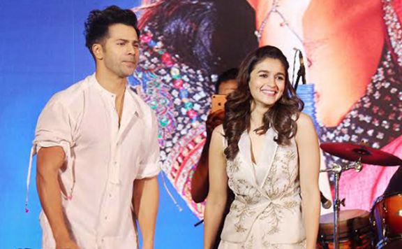 Varun And Alia At Kala Ghoda