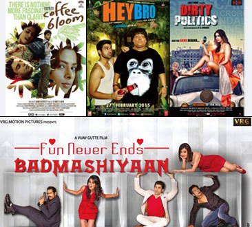 1st Day Box Office Collection Of HEY BRO BADMASHIYAAN And THE DIRTY POLITICS