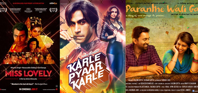 1st Day Box Office Collection Of MISS LOVELY And KARLE PYAR KARLE