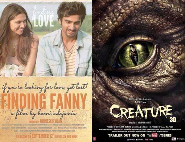1st Day Early Box Office Collection Trends Of CREATURE 3D And FINDING FANNY