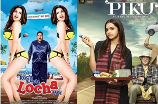 1st Day Early Box Office Collection Trends Of PIKU And KUCH KUCH LOCHA HAI