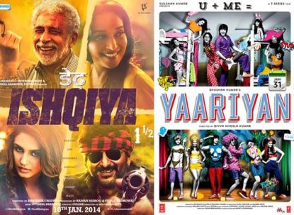 Opening Box Office Collection Trend Of DEDH ISHQIYA And YAARIYAN