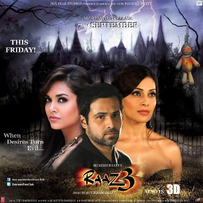 2nd Friday Worldwide Box Office Collections Of RAAZ 3