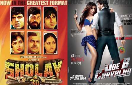 4th Day Monday Box Office Collection Of SHOLAY And Mr JOE B CARVALHO