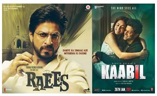 Top 9 Domestic Opening Weekends In Mid-2017, RAEES Tops, KAABIL Comes To 2nd Spot