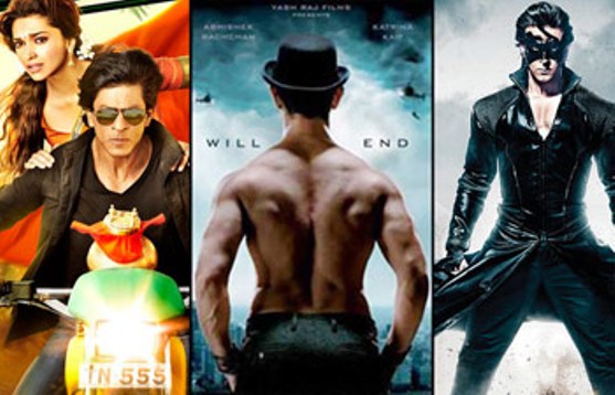 All Time Top 25 Opening Week Box Office Collection DHOOM 3 Tops