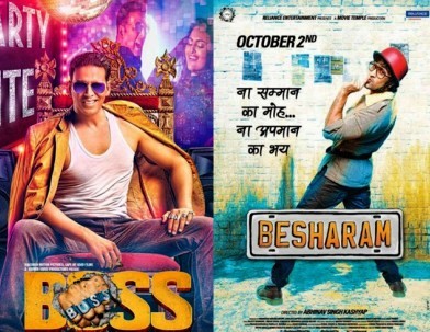 BOSS 9th & BESHARAM 6th Among Top 1st Week Box Office Collection Of 2013