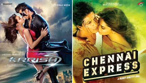 KRRISH 3 Is 2nd, Top Opening Day Box Office Collection 2013