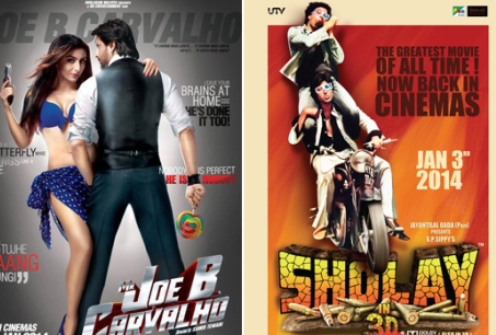 1st Weekend Box Office Collection Of MR JOE B CARVALHO And SHOLAY
