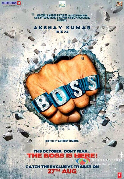 BOSS Motion Poster | Akshay Kumar - This October dont fear BOSS is here