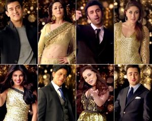 Apna Bombay Talkies Title Song (Video) | Shahrukh Khan Aamir Khan, Madhuri Dixit, Akshay Kumar
