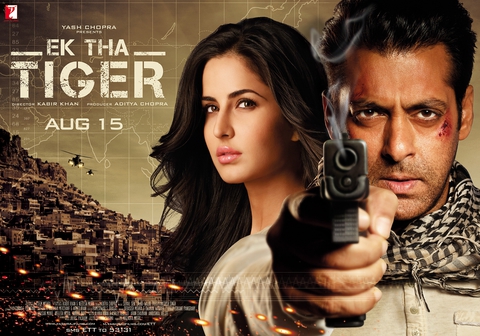 Digital Poster of EK THA TIGER