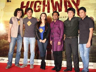 Alia Bhatt, Randeep Hooda and Imtiaz Ali launch HIGHWAY trailer