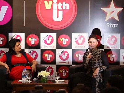 Kareena Kapoor Khan Promotes Vith U App