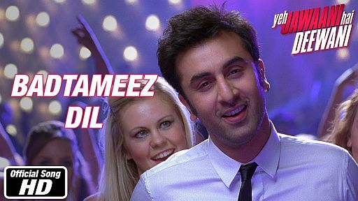 Badtameez Dil - Full Song - Yeh Jawaani Hai Deewani | Ranbir Kapoor, Deepika Pa