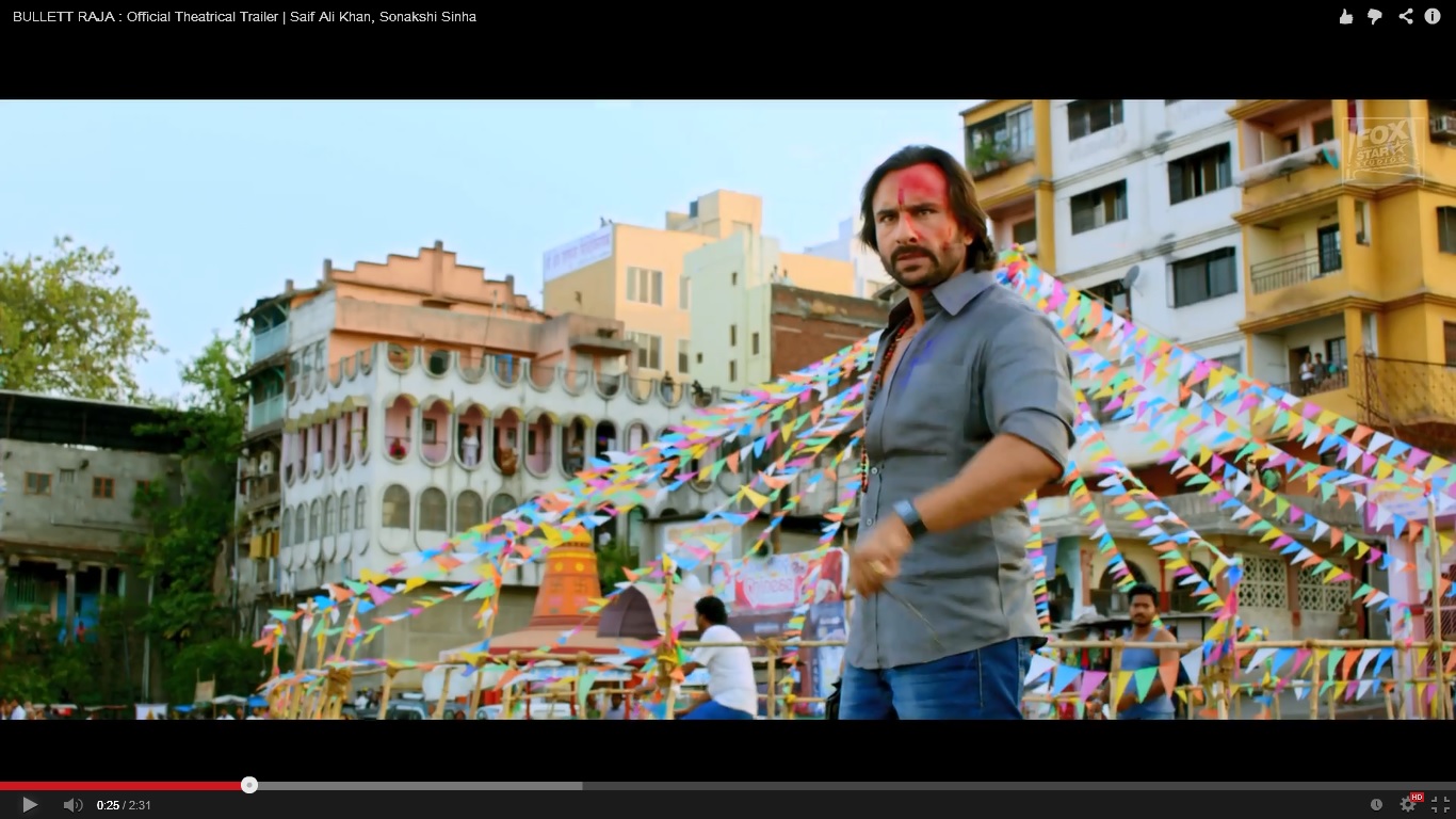 First Theaterical promo of BULLETT RAJA feat. Saif Ali Khan & Sonakshi Sinha