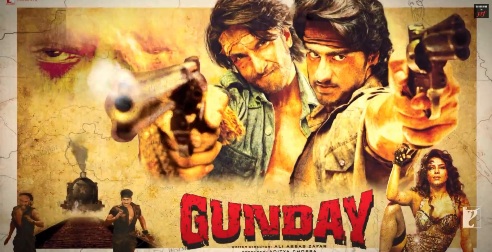 GUNDAY - Digital Poster feat. Arjun Kapoor Ranveer Singh Priyanka Chopra