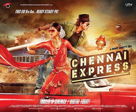 First Trailer Of Chennai Express Feat. Shahrukh Khan Deepika Padukone Rohit Shetty