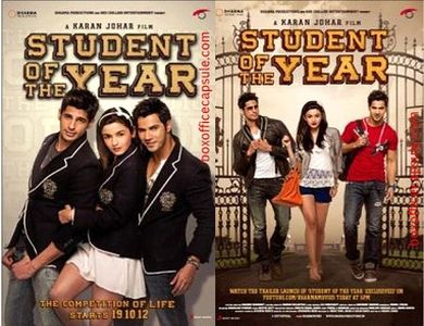 First trailer of STUDENT OF THE YEAR