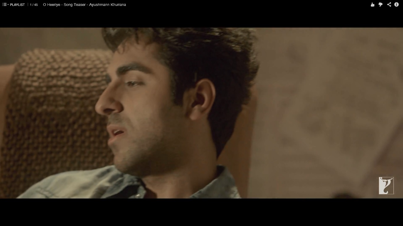 O Heeriye - Song Teaser - Ayushmann Khurrana