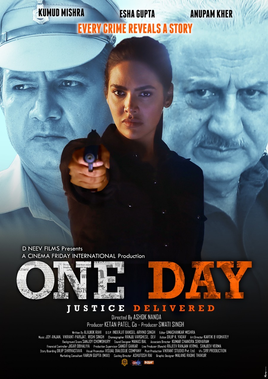 Official Trailer : One Day | Anupam Kher | Esha Gupta | Kumud Mishra | 14th June 2019