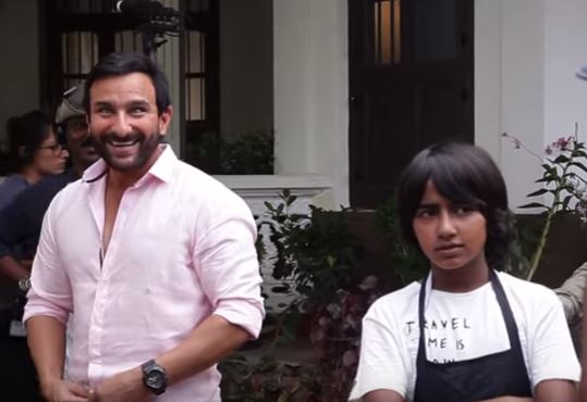Making of the Father - Son Moments | Chef | Saif Ali Khan